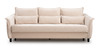 Диван-кровать прямой Берта ТД 771 велюр Mirage semolina молочный