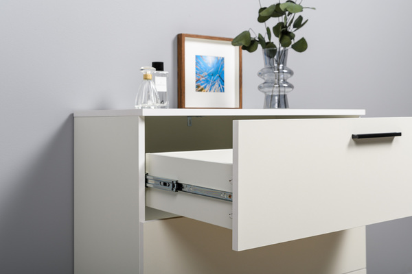 Спальня Эйр композиция 2 белый РЕ шагрень, спальное место 120 х 200