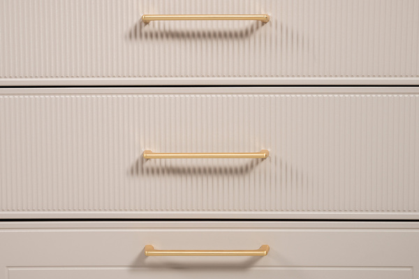 Комод Ричфорд 16.235 кашемир 5981 BS, моно керамика D166-2 ПВХ, белый PE шагрень