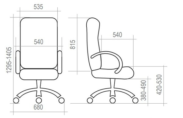 Кресло на колесах Сатурн ультра Хоум ткань рогожка бежевый 32/31, крестовина пластик, подлокотники с мягкими накладками, механизм качания