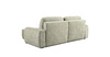 Диван-кровать угловой Тэдди 1503 композиция 2, букле Pique 007 оливковый, модульная система, сборка на любую сторону