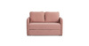 Диван-кровать прямой Юта (120) ТД 522 велюр Вивальди 27 пастельный коралловый